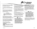 Предварительный просмотр 80 страницы Cruisers Yachts 3470 Series Owner'S Manual