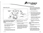 Предварительный просмотр 87 страницы Cruisers Yachts 3470 Series Owner'S Manual