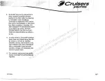 Предварительный просмотр 109 страницы Cruisers Yachts 3470 Series Owner'S Manual