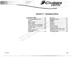 Предварительный просмотр 110 страницы Cruisers Yachts 3470 Series Owner'S Manual