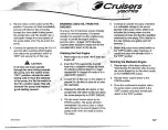 Предварительный просмотр 116 страницы Cruisers Yachts 3470 Series Owner'S Manual