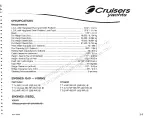 Предварительный просмотр 8 страницы Cruisers Yachts 3672 series Owner'S Manual