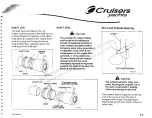 Предварительный просмотр 23 страницы Cruisers Yachts 3672 series Owner'S Manual