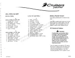 Предварительный просмотр 33 страницы Cruisers Yachts 3672 series Owner'S Manual