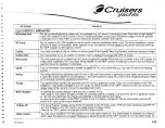 Предварительный просмотр 56 страницы Cruisers Yachts 3672 series Owner'S Manual