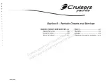 Предварительный просмотр 87 страницы Cruisers Yachts 3672 series Owner'S Manual