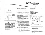 Предварительный просмотр 93 страницы Cruisers Yachts 3672 series Owner'S Manual