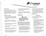 Предварительный просмотр 99 страницы Cruisers Yachts 3672 series Owner'S Manual