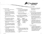 Предварительный просмотр 101 страницы Cruisers Yachts 3672 series Owner'S Manual