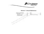 Предварительный просмотр 104 страницы Cruisers Yachts 3672 series Owner'S Manual