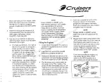 Предварительный просмотр 119 страницы Cruisers Yachts 3672 series Owner'S Manual