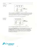 Предварительный просмотр 37 страницы Cruisers Yachts 37' Series Owner'S Manual