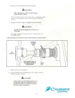 Предварительный просмотр 78 страницы Cruisers Yachts 37' Series Owner'S Manual