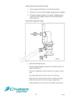 Preview for 84 page of Cruisers Yachts 42" Series Manual