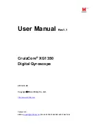 CruizCore XG1350 User Manual preview