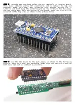 Предварительный просмотр 6 страницы Crumar D9U Mounting Instructions