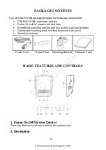 Предварительный просмотр 17 страницы Crunch 214B Operation Manual