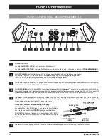 Предварительный просмотр 6 страницы Crunch BlackMaxx MXB 1750 Di Owner'S Manual