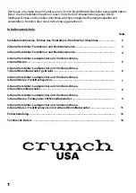 Preview for 2 page of Crunch Blackmaxx MXB-2125 Owner'S Manual