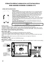 Preview for 8 page of Crunch Blackmaxx MXB-2125 Owner'S Manual