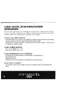 Предварительный просмотр 8 страницы Crunch Blackmaxx MXB-4125 Owner'S Manual