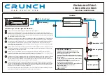 Предварительный просмотр 2 страницы Crunch CRK10 Installation Manual