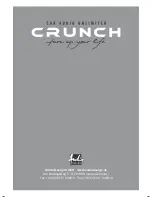 Preview for 24 page of Crunch Definition DSX1750 Owner'S Manual