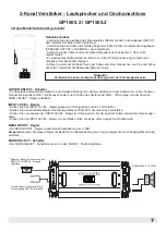 Предварительный просмотр 7 страницы Crunch GP1000.2 Owner'S Manual