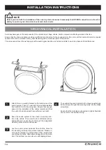 Предварительный просмотр 10 страницы Crunch GP508 Owner'S Manual