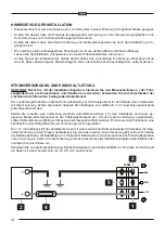 Предварительный просмотр 4 страницы Crunch GP600 Owner'S Manual