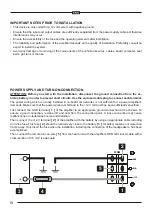 Предварительный просмотр 8 страницы Crunch GP600 Owner'S Manual