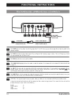 Предварительный просмотр 12 страницы Crunch GP808 Owner'S Manual