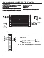 Предварительный просмотр 8 страницы Crunch Ground Ponder GPV2400.4 User Manual