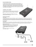 Предварительный просмотр 9 страницы Crunch GroundPounder GP1500.1 Owner'S Manual