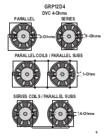 Предварительный просмотр 7 страницы Crunch GRP12D4 Owner'S Manual