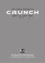 Preview for 4 page of Crunch GTi42 Owner'S Manual