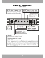 Предварительный просмотр 4 страницы Crunch GTR 1200.1 Owner'S Manual