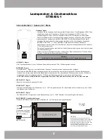 Предварительный просмотр 7 страницы Crunch GTR 1200.1 Owner'S Manual