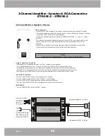 Предварительный просмотр 16 страницы Crunch GTR250.2 Owner'S Manual