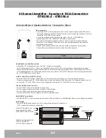 Предварительный просмотр 21 страницы Crunch GTR250.2 Owner'S Manual