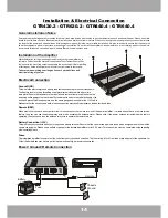 Предварительный просмотр 14 страницы Crunch GTR420.2 Owner'S Manual