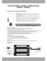 Предварительный просмотр 17 страницы Crunch GTR420.2 Owner'S Manual