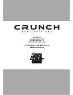 Предварительный просмотр 12 страницы Crunch GTS1100 Owner'S Manual