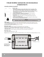 Предварительный просмотр 6 страницы Crunch GTS2175 Owner'S Manual