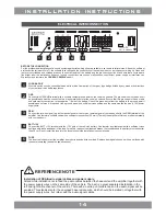 Предварительный просмотр 14 страницы Crunch GTX 1000 Owner'S Manual