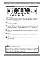 Предварительный просмотр 20 страницы Crunch GTX 2200 Owner'S Manual