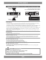 Предварительный просмотр 26 страницы Crunch GTX 2200 Owner'S Manual