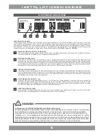 Предварительный просмотр 5 страницы Crunch GTX 750 Owner'S Manual