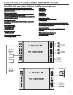 Предварительный просмотр 7 страницы Crunch p1-3050.1 p1-5050.5 Instruction Manual