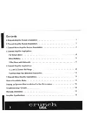 Preview for 3 page of Crunch V-Drive V1200D Owner'S Manual